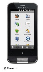 Leider ist Windows Mobile nicht so einfach zu bedienen wie die Navi-Software des M10