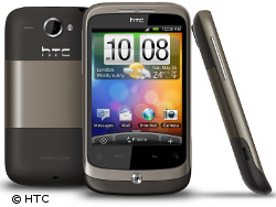 Android-Handy f&uuml;r unter 300 Euro: Das HTC Wildfire