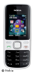 Das Hauptmen&uuml; des Nokia 2690 ist denkbar einfach strukturiert