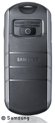 Das Geh&auml;use des Samsung E2370 ist gegen St&uuml;rze und Wasserspritzer gefeit