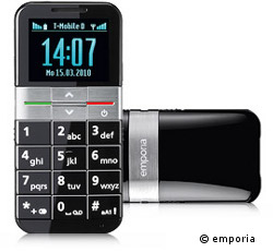 Das emporia Elegance setzt in puncto Design neue Ma&szlig;st&auml;be unter den Senioren-Handys